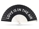 Khu Khu Love is in the Air Hand-fan, from the Statement Hand-fan Collection - The definitive statement accessory