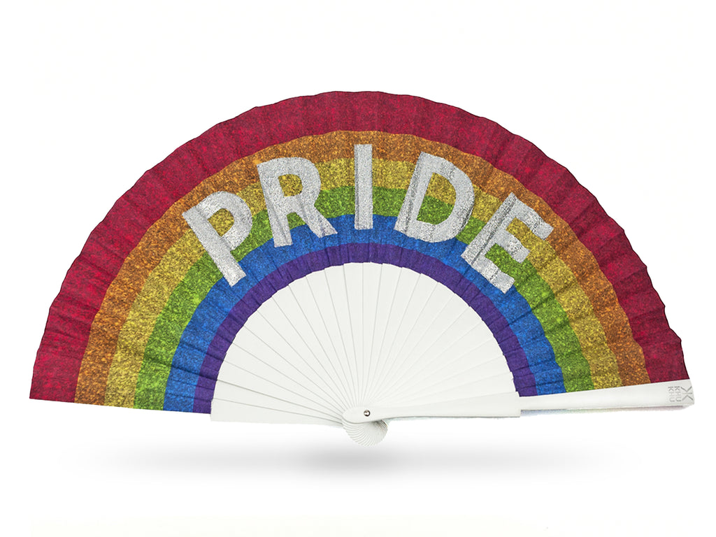 Pride Sparkler Hand-fan