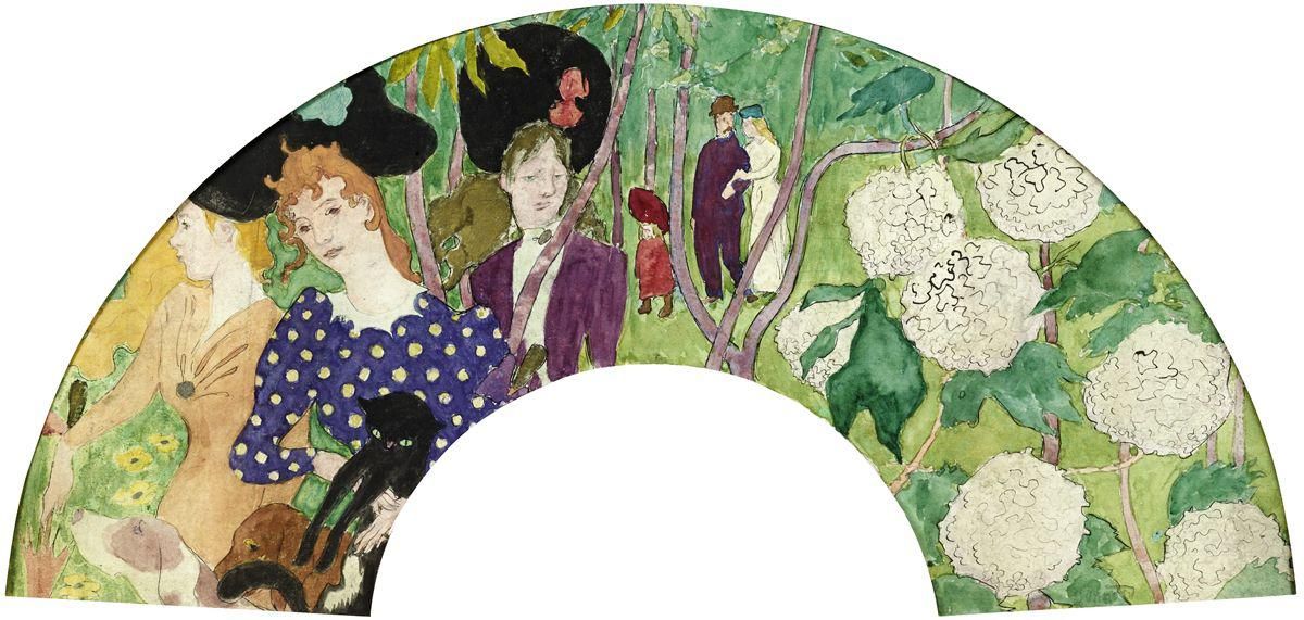 Pierre Bonnard and the Fascinating Connection between Him, the Impressionists and Hand-fans