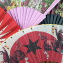 Khu Khu Wild is the Wind Hand-fan Collection - Sparkling, rhinestone cowboy inspired hand-fans