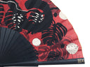 Khu Khu Asian Panther Hand-fan, from the Twist in the Tail Hand-fan Collection - Hand-fans to evoke the magical mood of the jungle