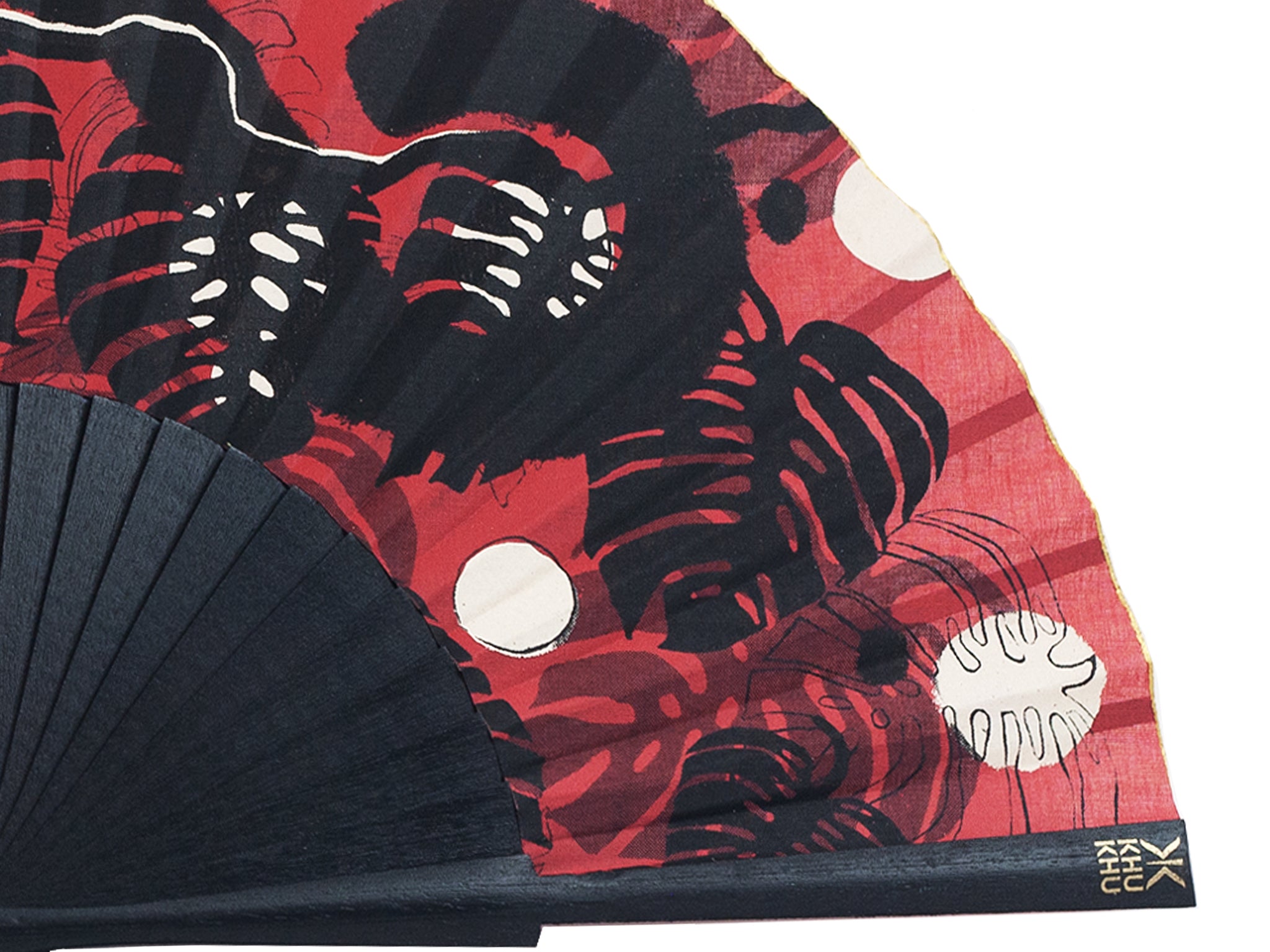 Asian Panther Hand-fan