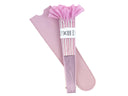 Khu Khu Leather Case for Budelli Pink hand-fan