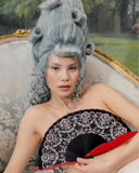 Inside the production of the Lulu Guinness x Khu Khu lip hand-fan