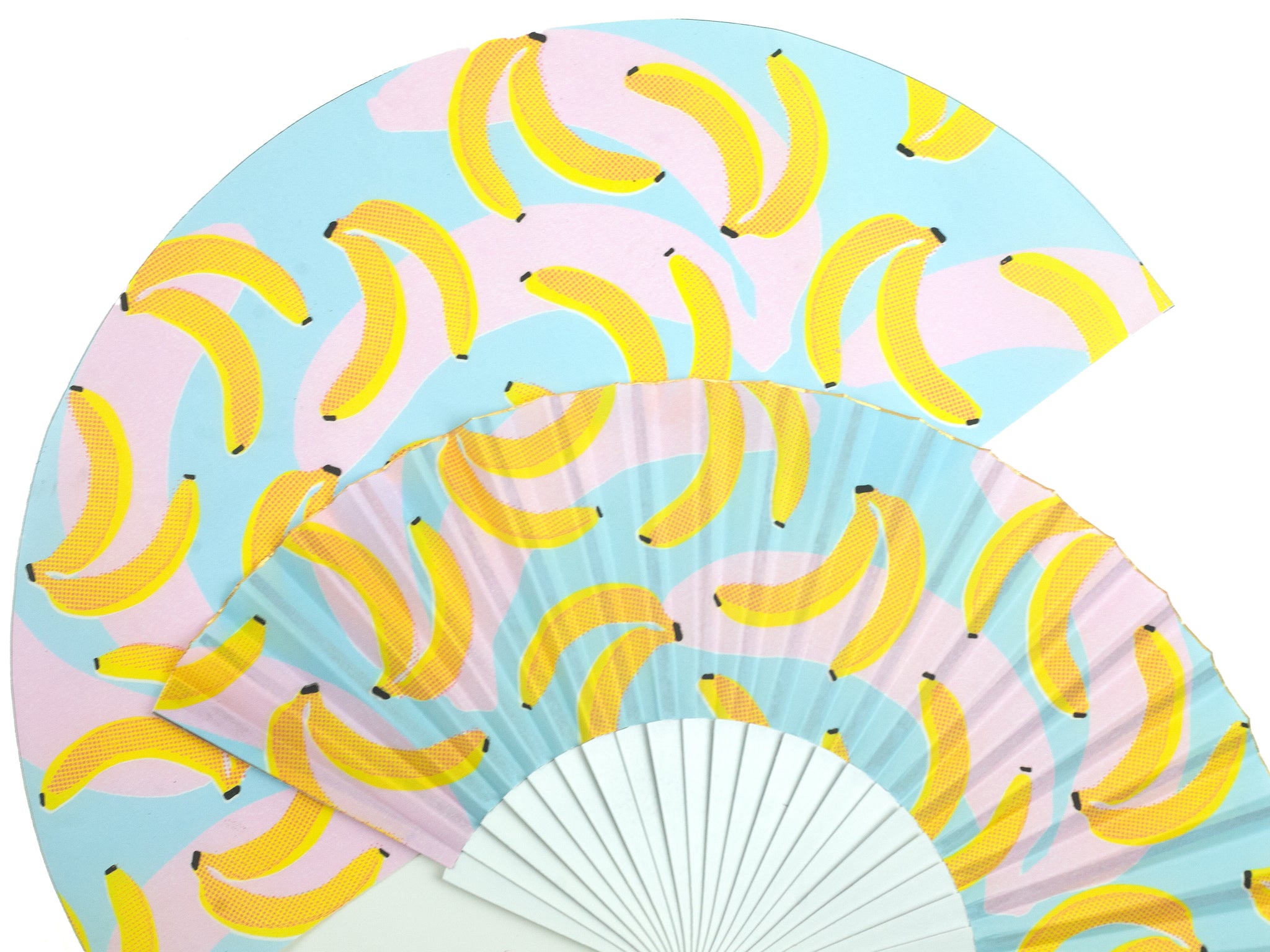 Banana Boomerang Hand-fan