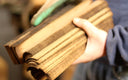 The making of a Khu Khu hand-fan Stage 2