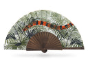 Khu Khu Indian Tiger Hand-fan, from the Twist in the Tail Hand-fan Collection - Hand-fans to evoke the magical mood of the jungle