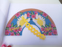 Khu Khu Love Birds Hand-fan Collection - Brazilian-inspired hand-fans influenced by vintage postcards and stamps