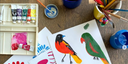 Maria Eduarda van den Berg (Duda), designer of the Khu Khu Love Birds Hand-fan Collection - Brazilian-inspired hand-fans influenced by vintage postcards and stamps
