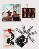 Khu Khu Moulin Rouge Hand-fan Collection - Fantastique hand-fans that you can-can.