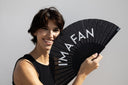 Khu Khu I'm a Fan Hand-fan, from the Statement Hand-fan Collection - The definitive statement accessory