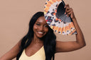 Khu Khu Mighty Monarch Hand-fan, from the Social Butterfly Hand-fan Collection - Hand-fans to flutter from event to event