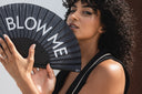 Khu Khu Blow Me Hand-fan, from the Statement Hand-fan Collection - The definitive statement accessory