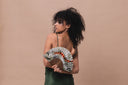 Khu Khu Indian Tiger Hand-fan, from the Twist in the Tail Hand-fan Collection - Hand-fans to evoke the magical mood of the jungle