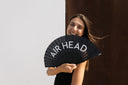 Khu Khu Air Head Hand-fan, from the Statement Hand-fan Collection - The definitive statement accessory