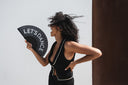 Khu Khu Let's Dance hand-fan, from the Statement Hand-fan Collection - The definitive statement accessory