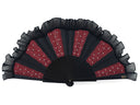 Khu Khu Moulin Rouge Hand-fan, from the Moulin Rouge Hand-fan Collection - Fantastique hand-fans that you can-can.