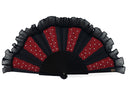 Khu Khu Moulin Rouge Hand-fan, from the Moulin Rouge Hand-fan Collection - Fantastique hand-fans that you can-can.