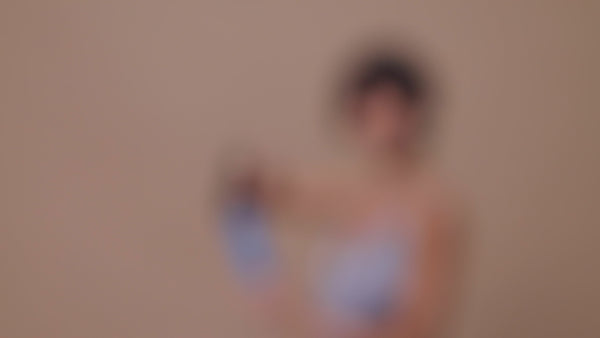 Khu Khu Blue Lyca Hand-fan, from the Social Butterfly Hand-fan Collection - Hand-fans to flutter from event to event