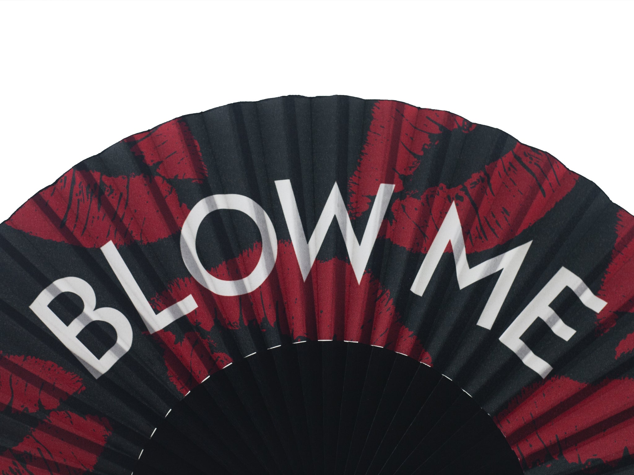 Blow Me 'Kisses' Hand-fan