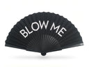 Khu Khu Blow Me Hand-fan, from the Statement Hand-fan Collection - The definitive statement accessory