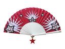 Khu Khu Texan Star Hand-fan, from the Wild is the Wind Hand-fan Collection - Sparkling, rhinestone cowboy inspired hand-fans