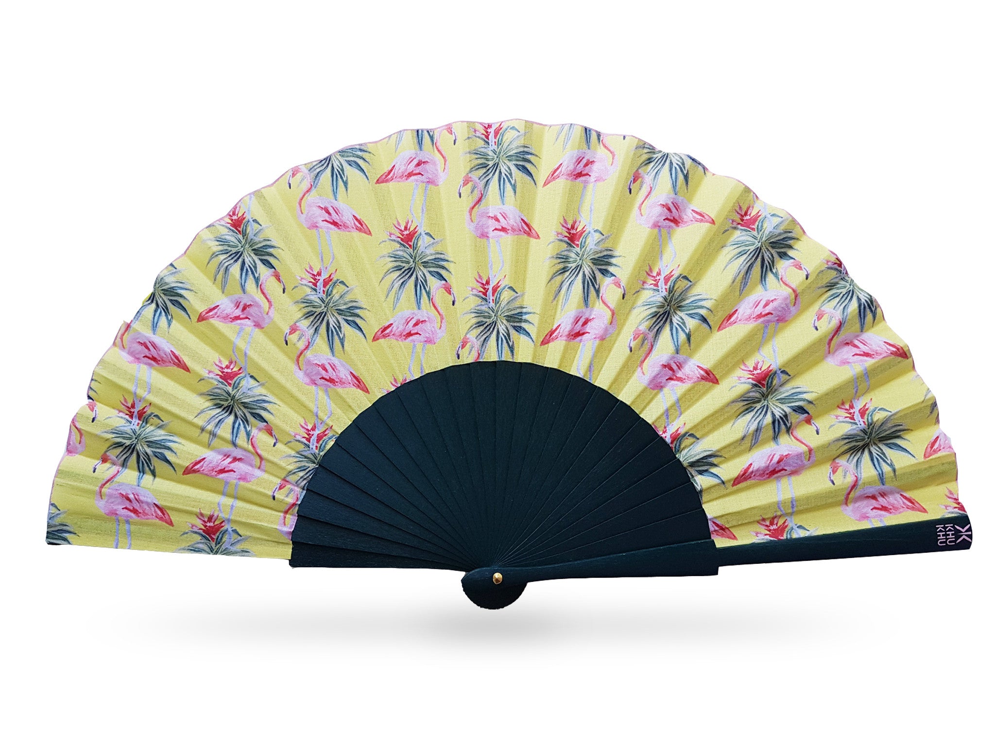 The Flamingo Hand-fan