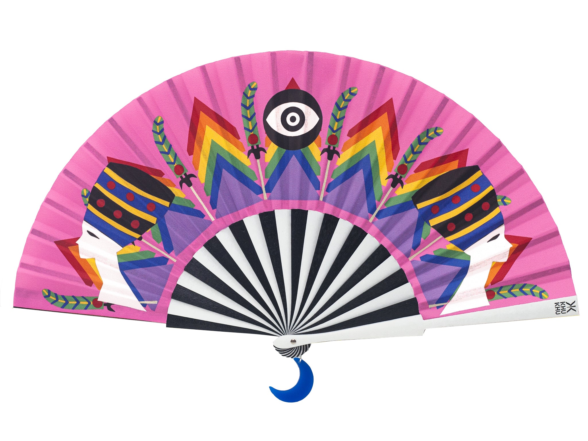 Nefertiti Sky Hand-fan