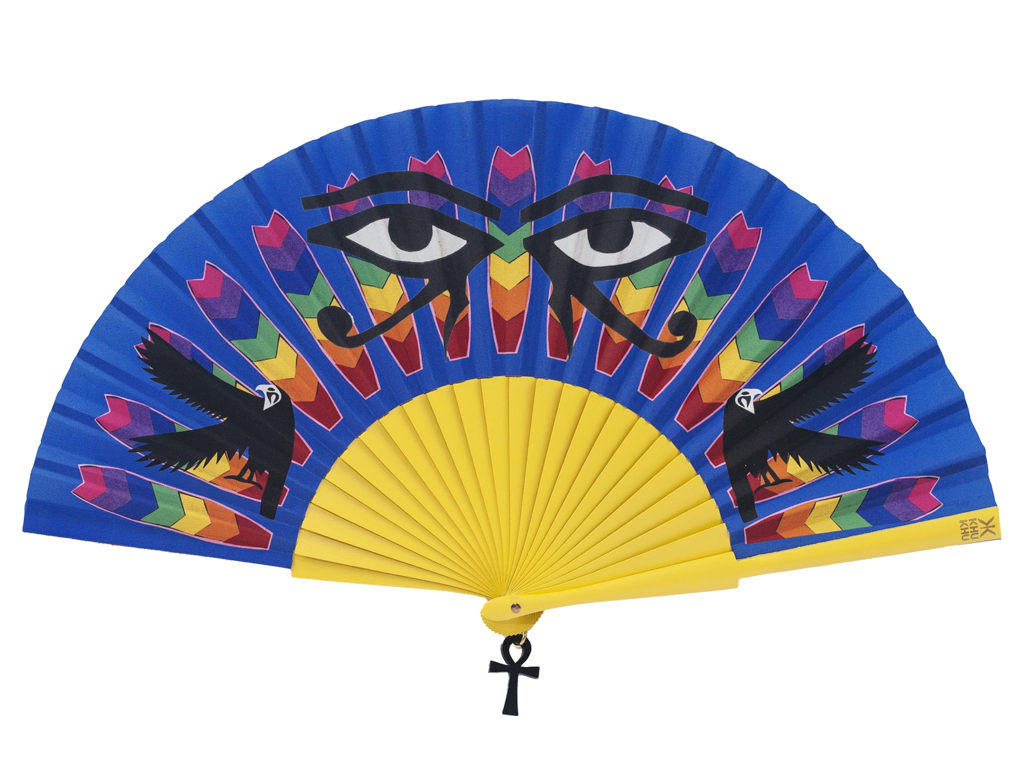 Rainbow Ra Hand-fan